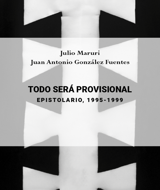 TODO SERÁ PROVISIONAL. Epistolario, 1995-1999